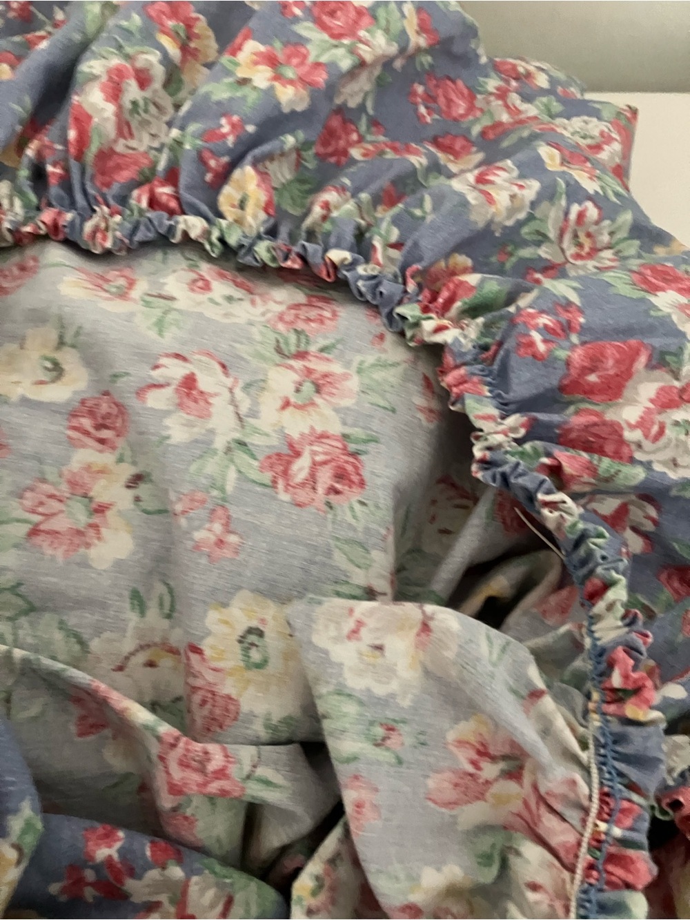 Vintage Ralph Lauren Kimberly Floral Fitted Sheet - Picture 5 of 5